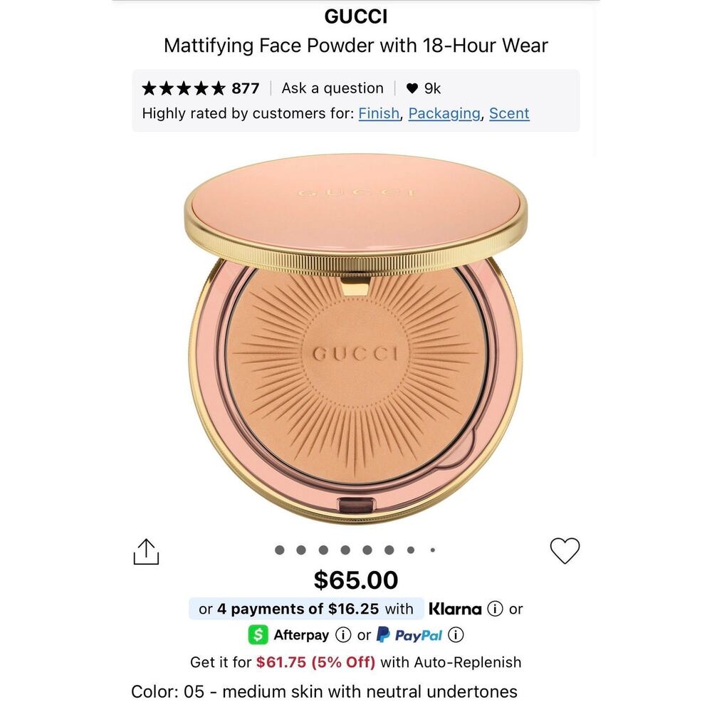 Gucci Matte Powder Shade 05